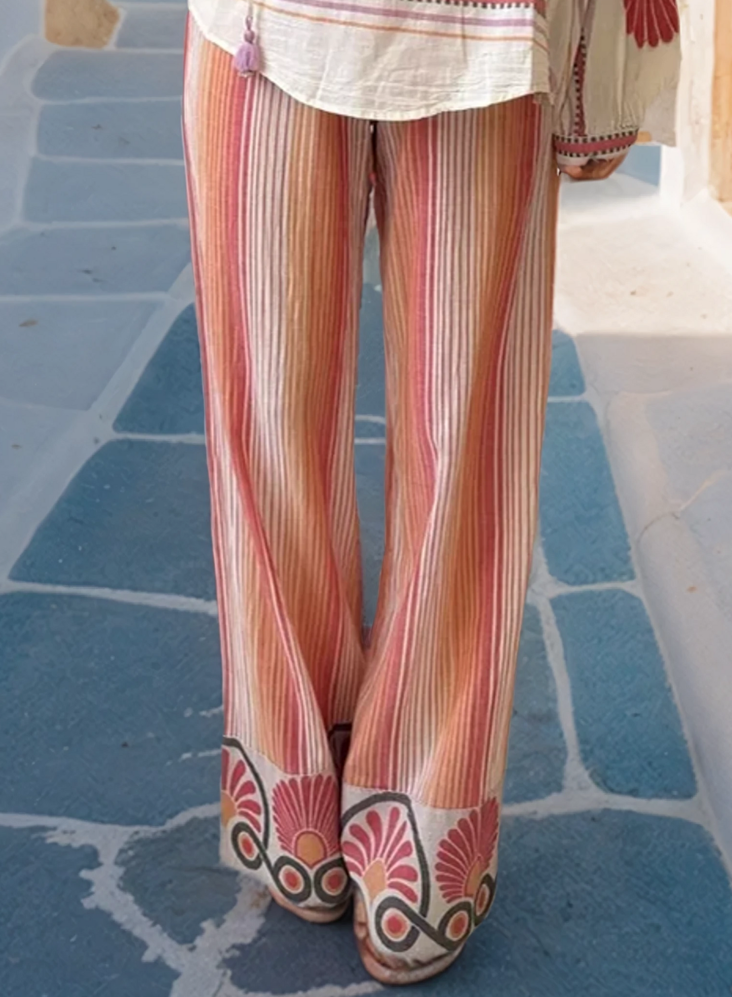 Athena Bloom Wide - Leg Pants